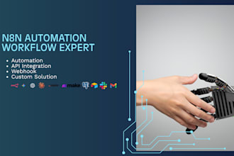 build n8n automation, ai workflow, n8n ai agent and workflow integration