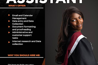 be your reliable virtual assistant for admin tasks