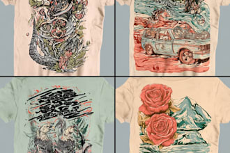 design custom t shirt clothing design and merchandise in