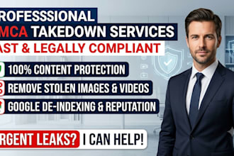 send dmca takedown notice to remove copyright infringing content