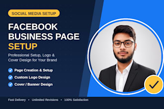 create and setup a professional facebook business page