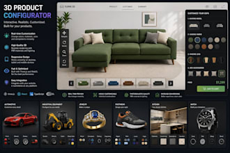 build an interactive 3d product configurator using threejs