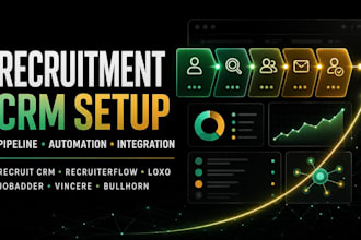 setup recruitment crm recruit crm recruiterflow loxo jobadder vincere bullhorn