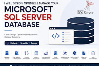 design, optimize, and manage your microsoft sql server database