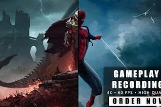 record gameplay walkthroughs in 4k60fps and edit your gaming vids