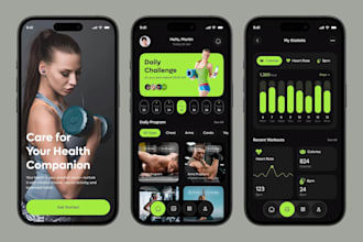 develop ai fitness app, workout app, gym health app