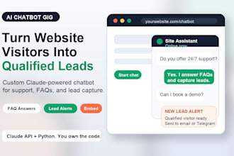 build an ai chatbot for your website customer support or lead capture