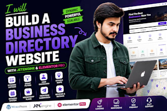 build a business directory website with jetengine and elementor pro