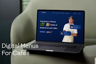build a fast qr menu website for your café