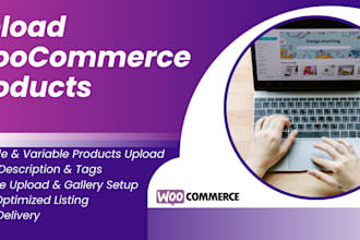 upload woocommerce products with variations and listing