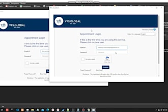 code booking appointment bot,vfs bot,booking bot,vfs appointment, booking bot