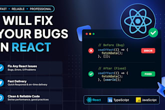 fix bugs in your react application