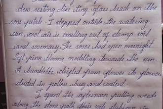 write aesthetic neat handwriting with fast delivery