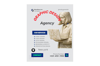 create graphic designs for companies