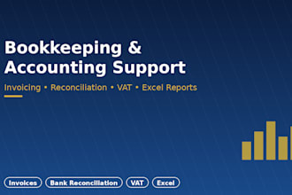 support you with your complete bookkeeping and accounting management