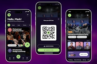 build event booking app, event management app, ticket booking, event planner app