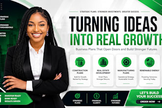 write manufacturing business plan with sba loan approval investor funding grant