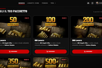 create a custom tebex website