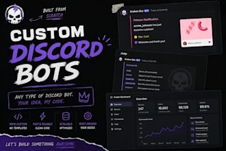 build a custom discord bot for your server