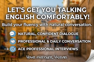 be your conversational english practice partner