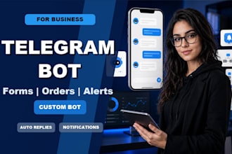 a custom telegram bot for your business