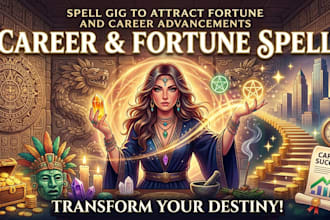 cast a personalized abundance and manifestation energy spell for your success