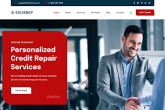build wix restoration website water damage restoration company service website