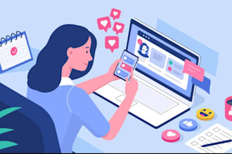 be your supplement social media marketing manager with promo