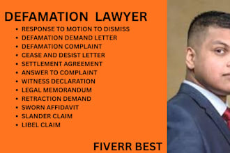 be your florida,ny,ca defamation lawyer for libel,slander and reputation matters