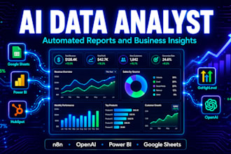 build an ai data analyst agent to automate reporting and business insight
