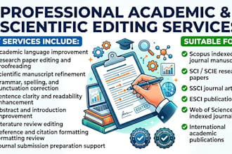 refine your manuscript for scopus sci ssci journal submission