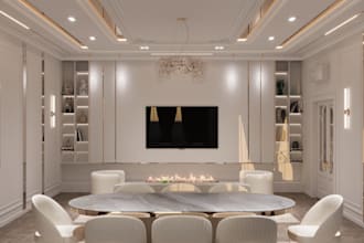 create photorealistic interior 3d renderings