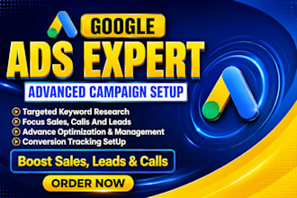 be your certified google ads ppc expert for search and performance max