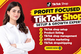 setup tiktok shop, tiktok ads,  affiliate marketing and monetization