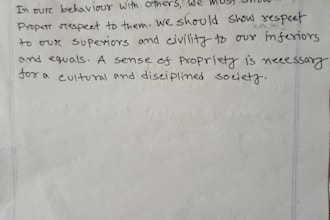 write anything with my beautiful handwriting