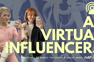 create a realistic ai influencer model for social media