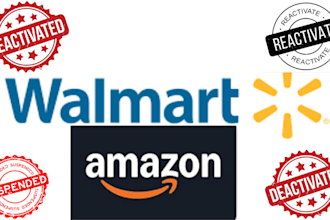 reinstate your walmart seller account, amazon deactivated account