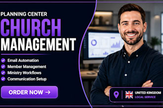 set up planning center email marketing planning center church management