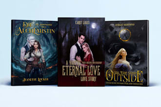 do amazon kindle romance book cover design and fantasy amazon KDP book cover