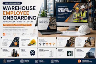 redesign your warehouse employee onboarding powerpoint