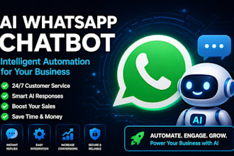 build a smart chatbot for whatsapp using python