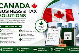 register canada company, file t1 t2 tax, gst hst, bn and tax filling