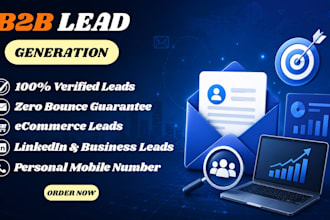 provide you b2b saas lead generation and email lists service
