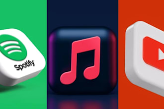 develop youtube music bot, deezer bot, tidal bot, aio bot, spotify streaming bot