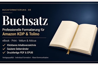 professioneller buchsatz mit vellum und atticus für KDP und tolino