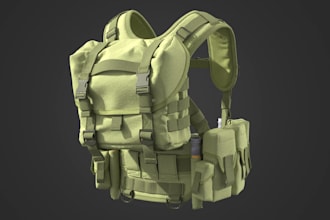 create realistic 3d bag model,3d bag design, backpack and wallet model in clo3d