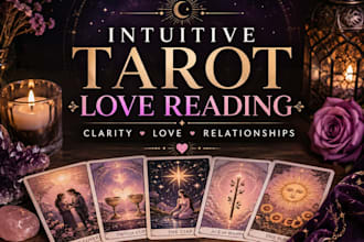 give you an intuitive tarot love reading