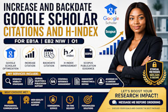 increase and backdate google scholar citations and h index for eb1 eb2 niw o1