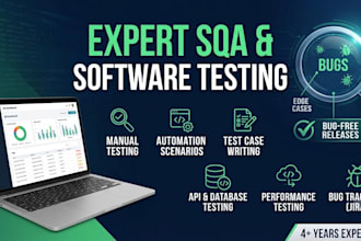 perform manual testing, QA, and detailed bug reporting