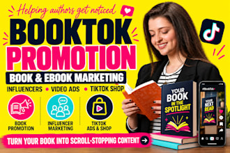 do booktok promotion book marketing influencer marketing booktok ads tiktok shop
